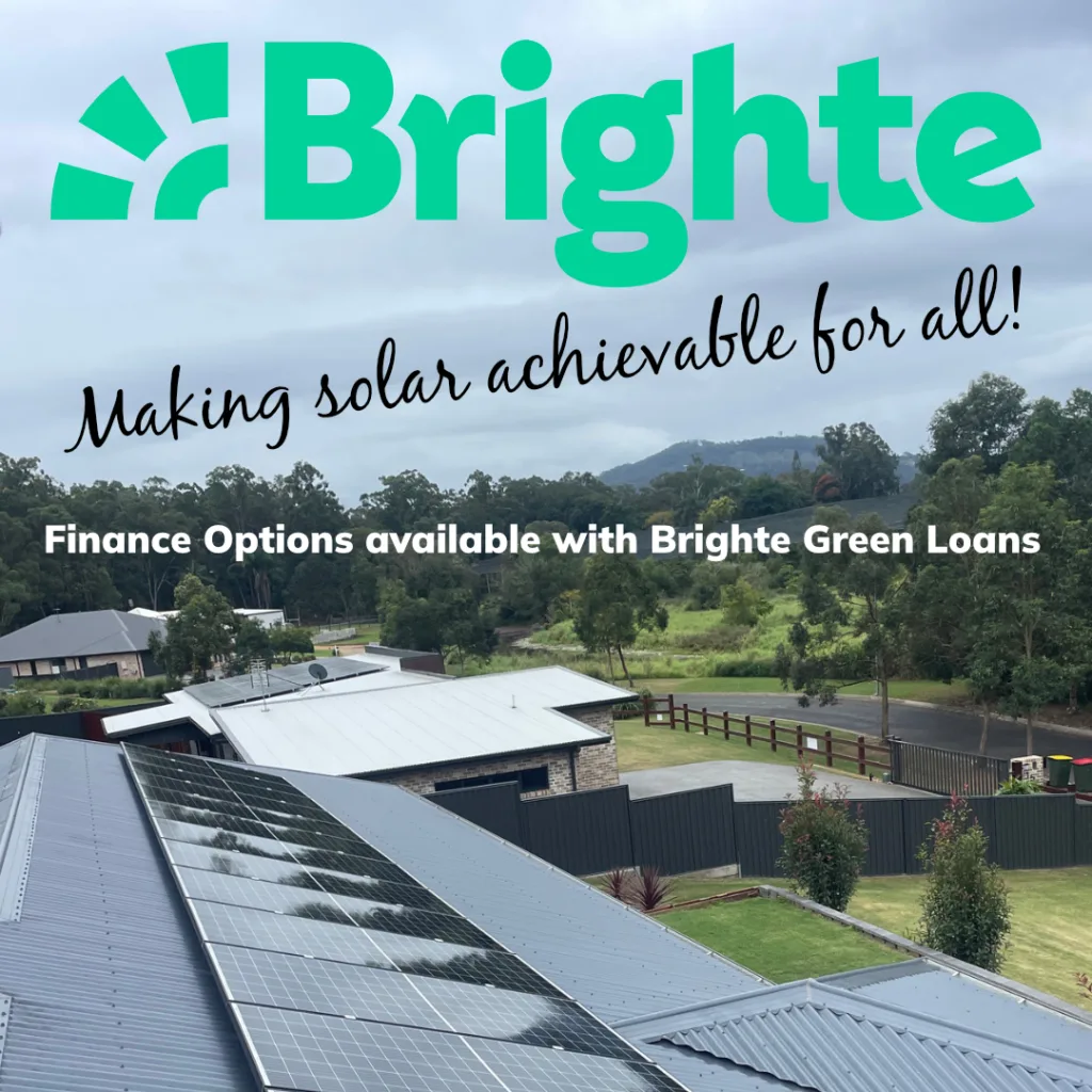 Brighte finance options promo